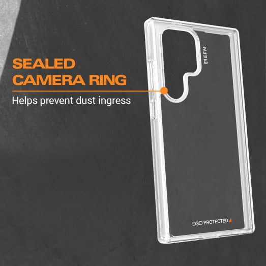 EFM Aspen Case Armour with D3O BIO - For Samsung Galaxy S24 Ultra - Clear