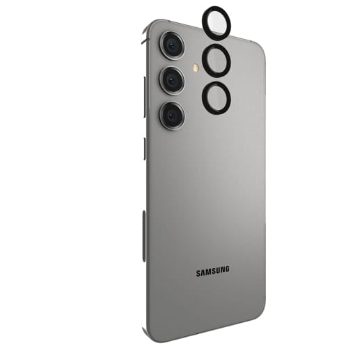 Case-Mate Aluminum Ring Lens Protector - For Samsung Galaxy S24+ - Black