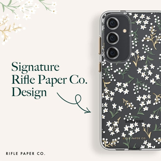 Case-Mate Rifle Paper Co Case - For Samsung Galaxy S24+ - Petite Fleurs - Multi
