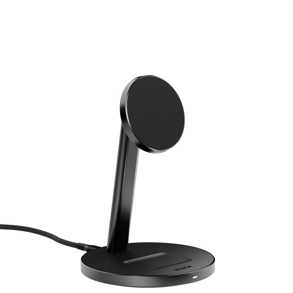 EFM Qi2 15W Duo Wireless Charge Stand - With 20W Power Supply and 1.2M Cable