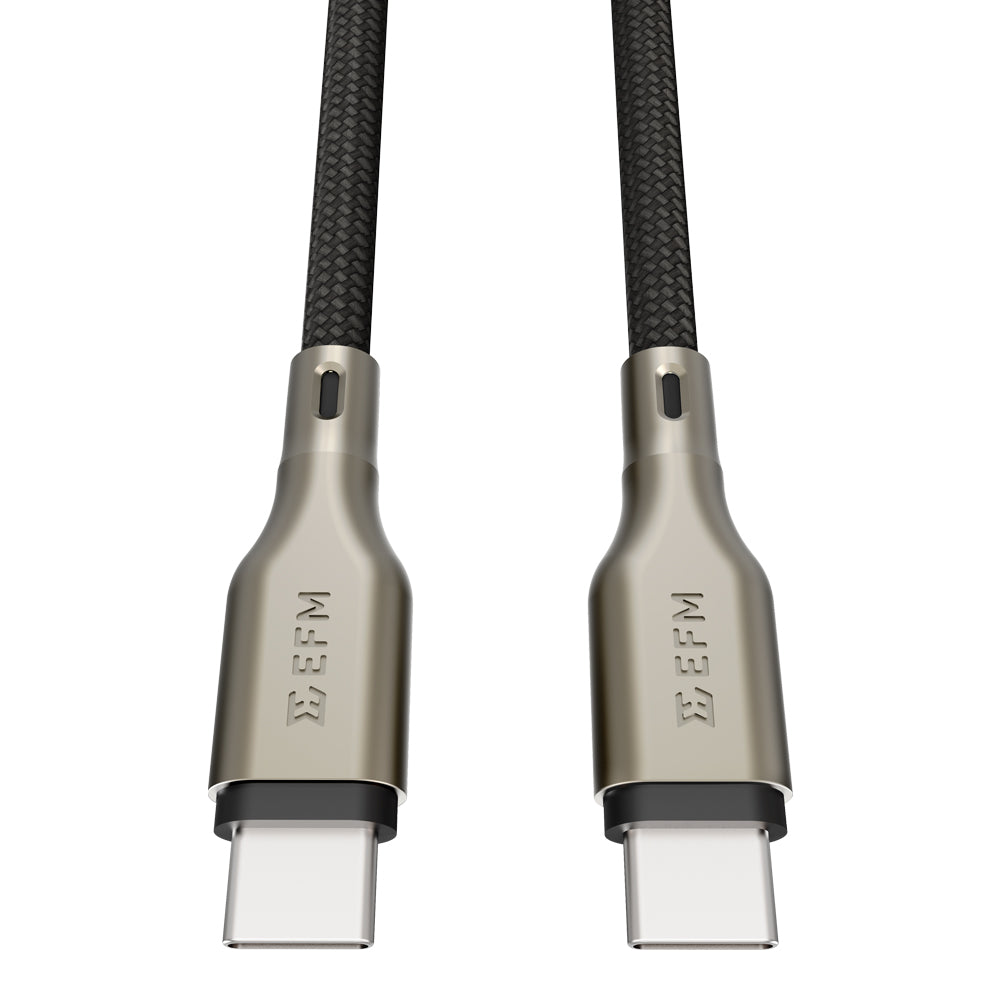 EFM USB-C to USB-C 140W Pro Power and Data Cable - With Aramid Fibre Reinforcement 2M