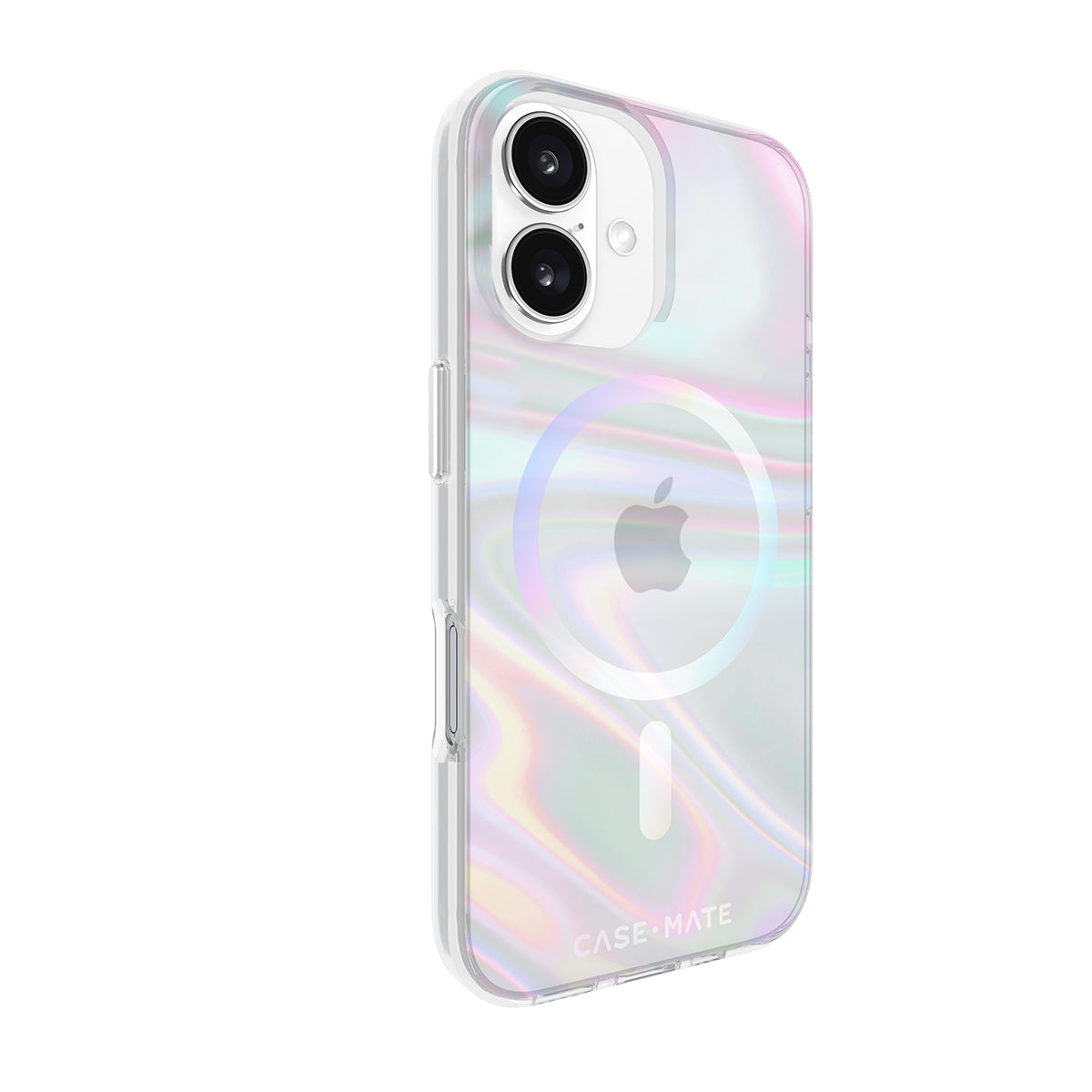 Case-Mate Soap Bubble MagSafe Case - For iPhone 16 - Iridescent