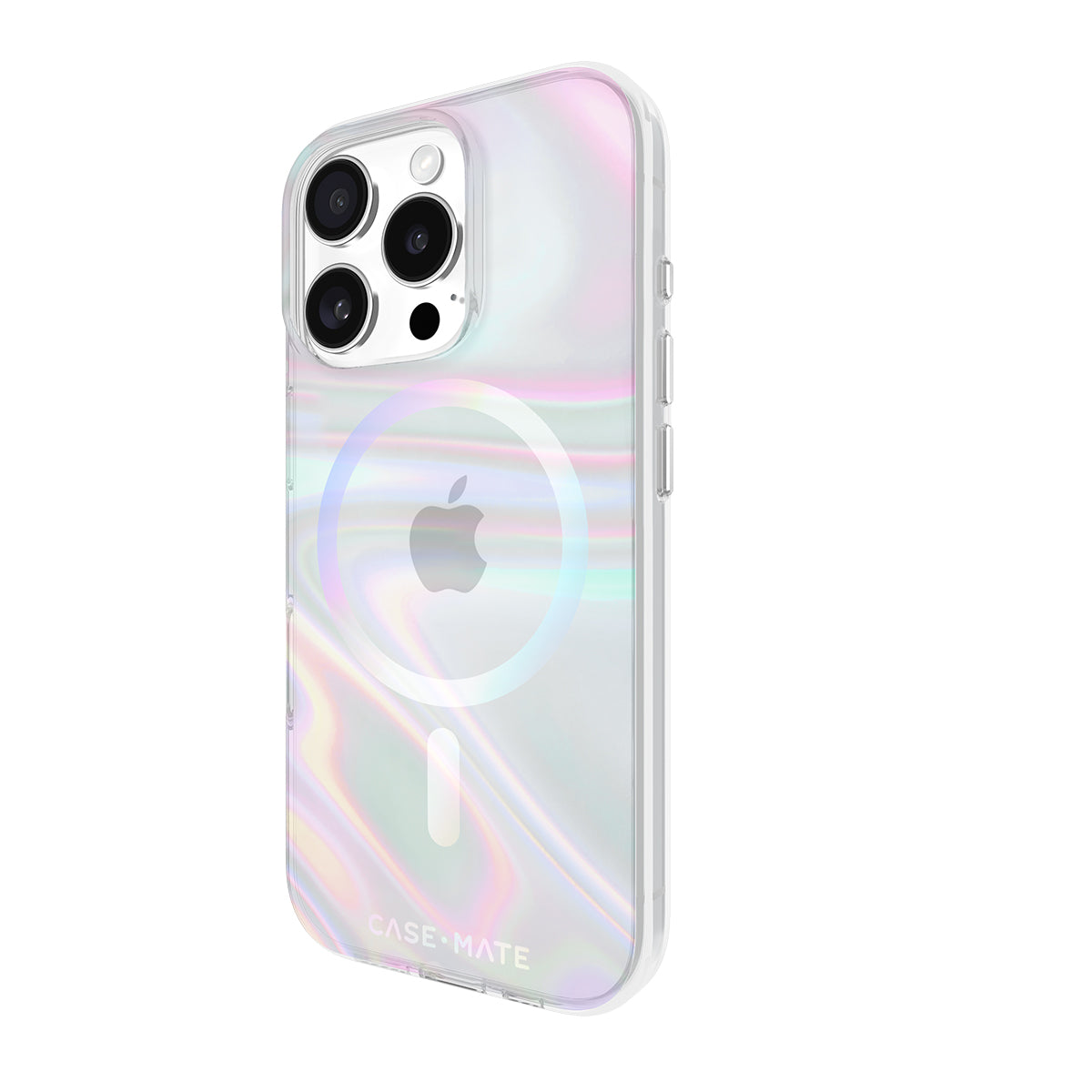 Case-Mate Soap Bubble MagSafe Case - For iPhone 16 Pro - Iridescent