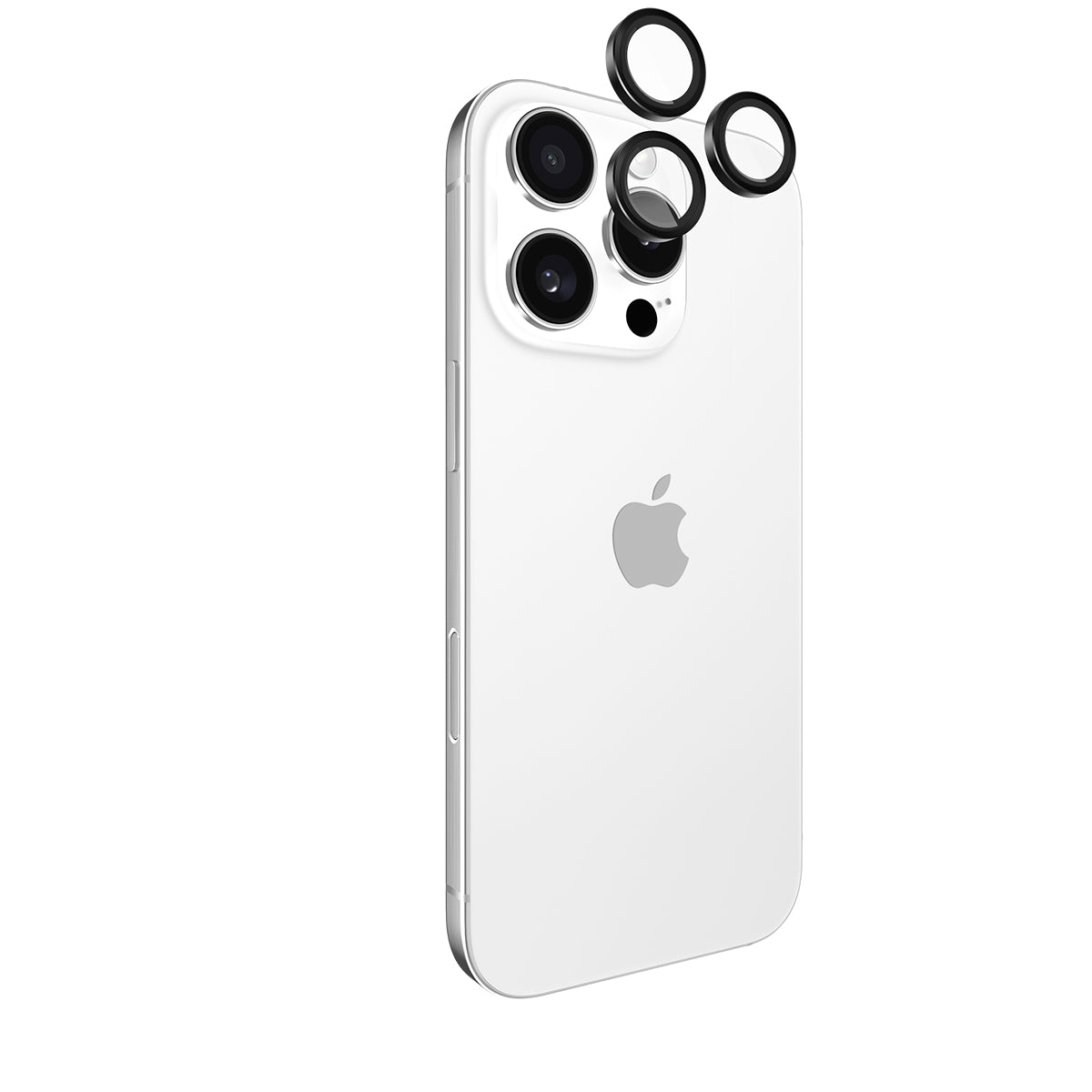 Case-Mate Aluminum Ring Lens Protector - For iPhone 16 Pro / 16 Pro Max - Black