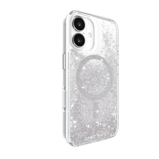 Case-Mate Waterfall MagSafe Case - For iPhone 16 - Silver