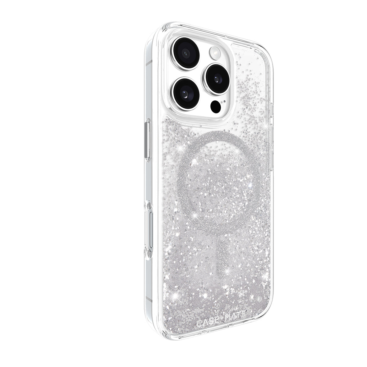 Case-Mate Waterfall MagSafe Case - For iPhone 16 Pro - Silver