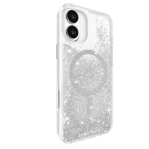 Case-Mate Waterfall MagSafe Case - For iPhone 16 Plus - Silver