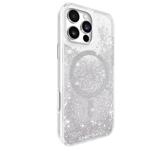 Case-Mate Waterfall MagSafe Case - For iPhone 16 Pro Max - Silver