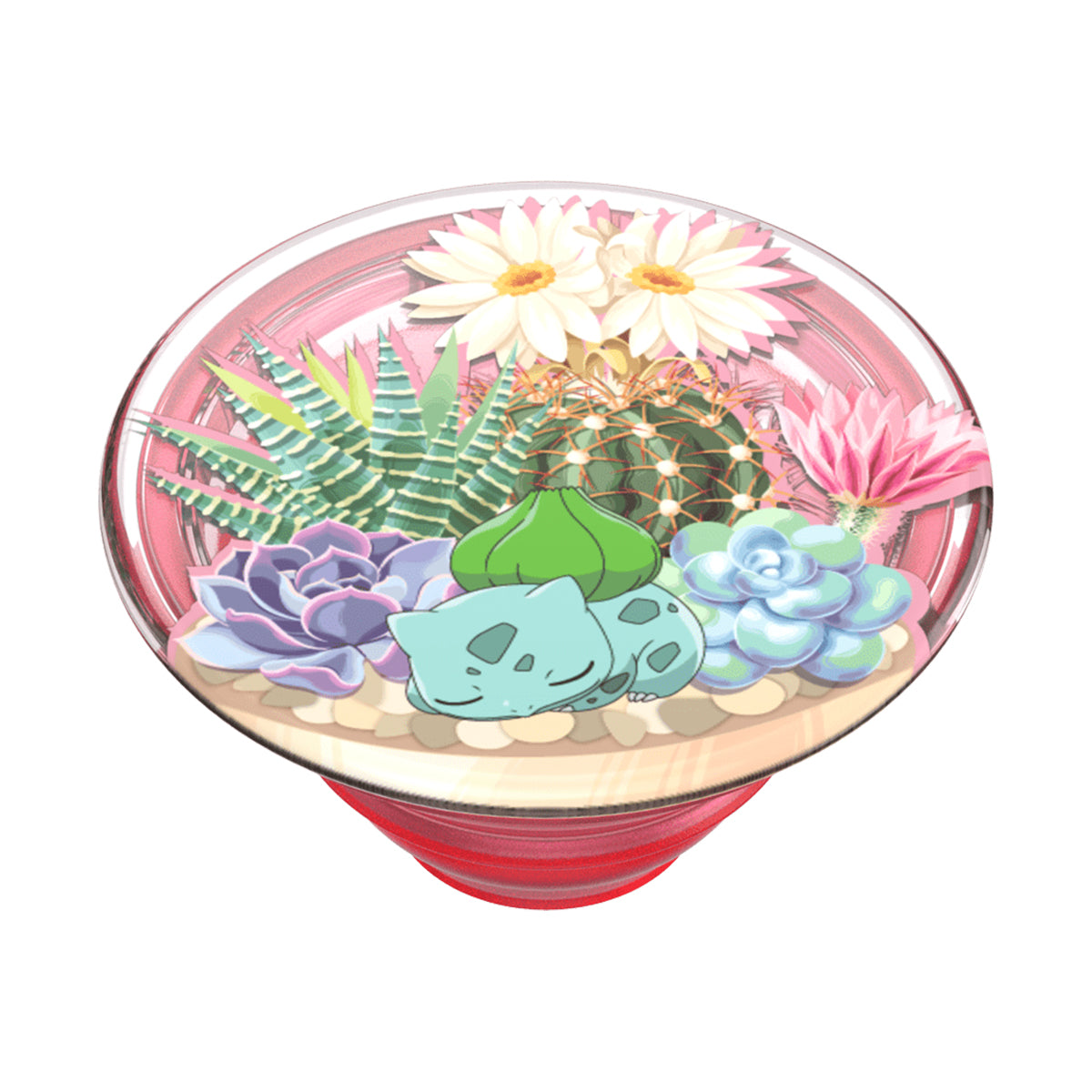PopSockets Universal Licensed PopGrip  - Bulbasaur Terrarium
