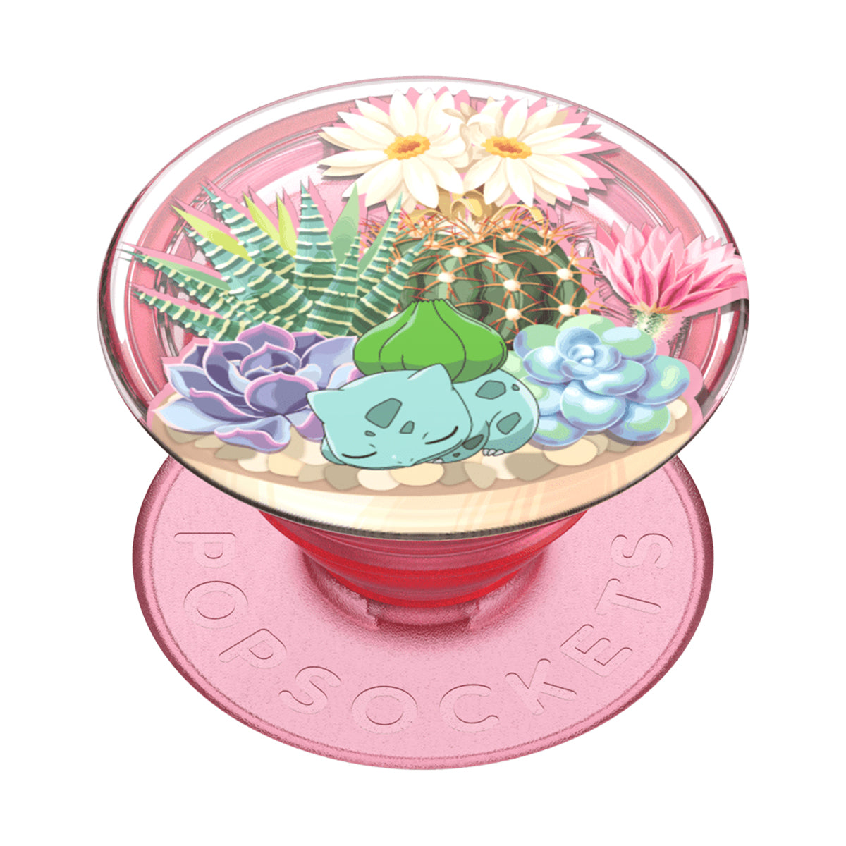 PopSockets Universal Licensed PopGrip  - Bulbasaur Terrarium