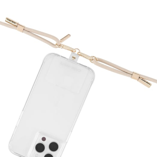 Case-Mate Phone Crossbody - Taupe Rope - Dark Brown/Light Snake