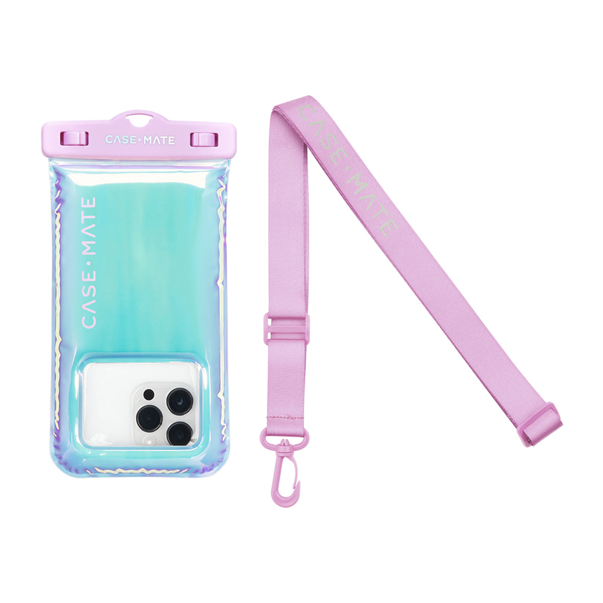 Case-Mate Waterproof Floating Pouch - Universal - Soap Bubble