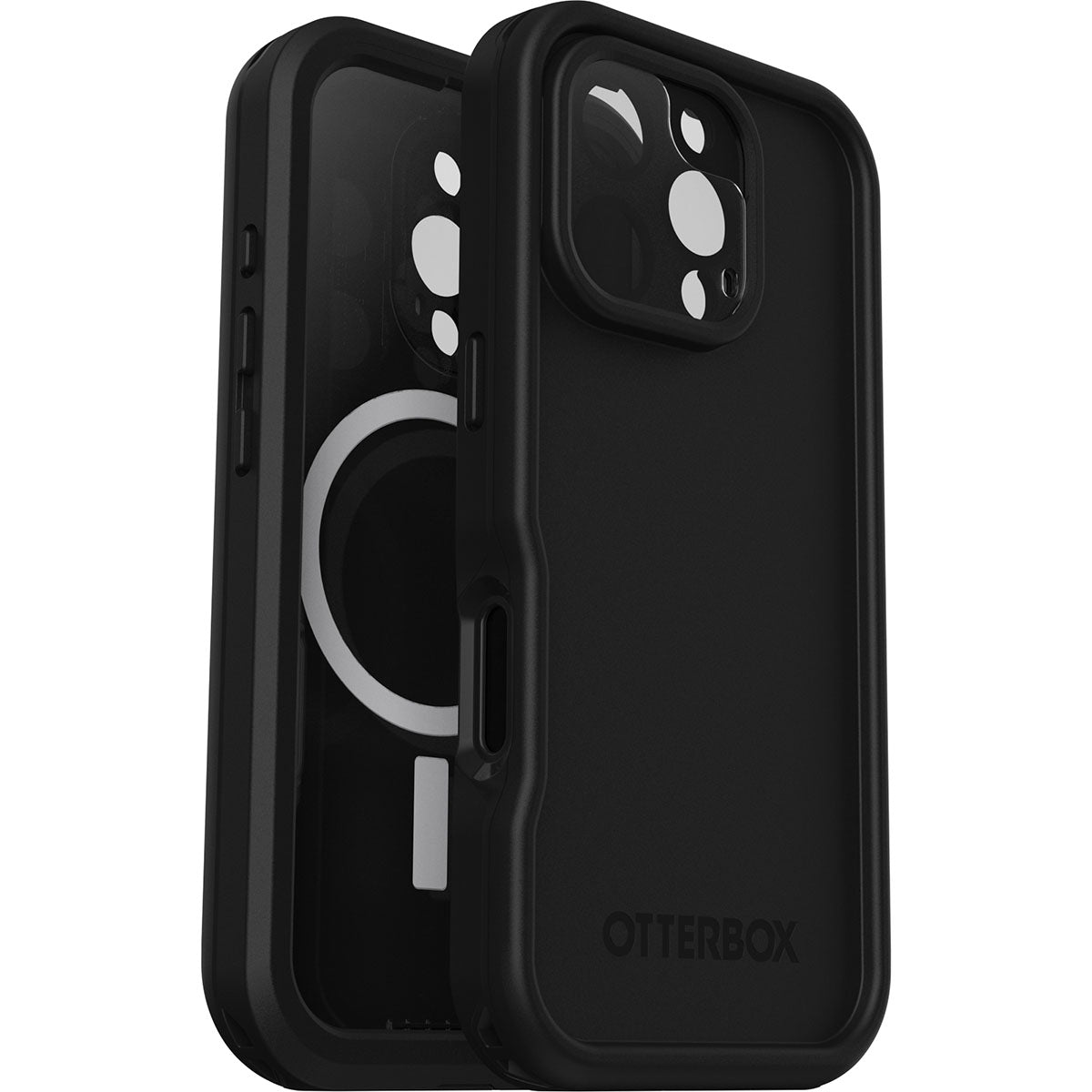 OtterBox Fre MagSafe Case - For iPhone 16 Pro - Black
