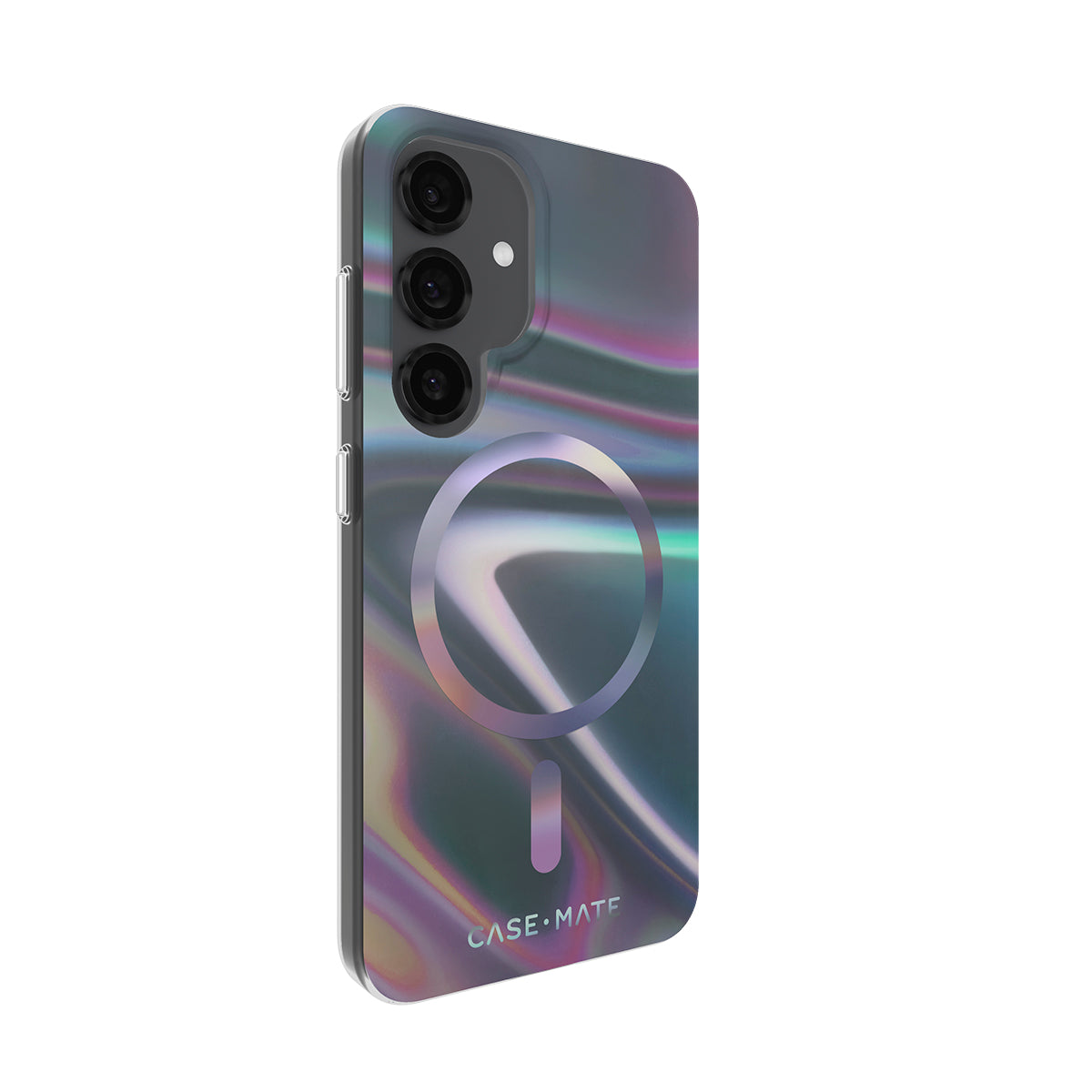 Case-Mate Soap Bubble Case  - For Samsung Galaxy S25 - Iridescent w/ Magnet