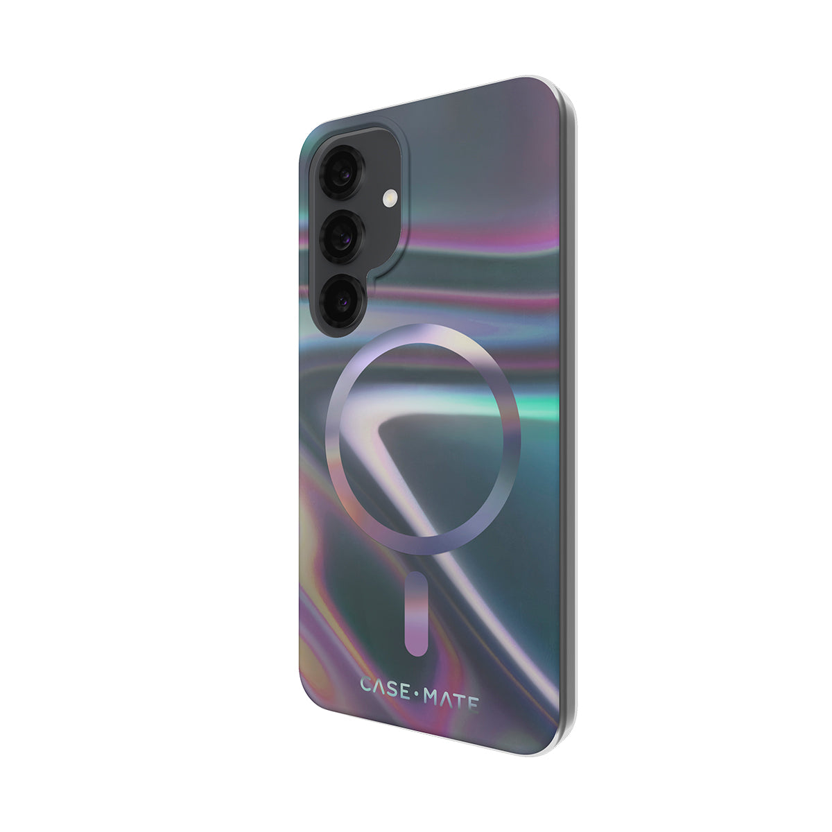 Case-Mate Soap Bubble Case  - For Samsung Galaxy S25 - Iridescent w/ Magnet