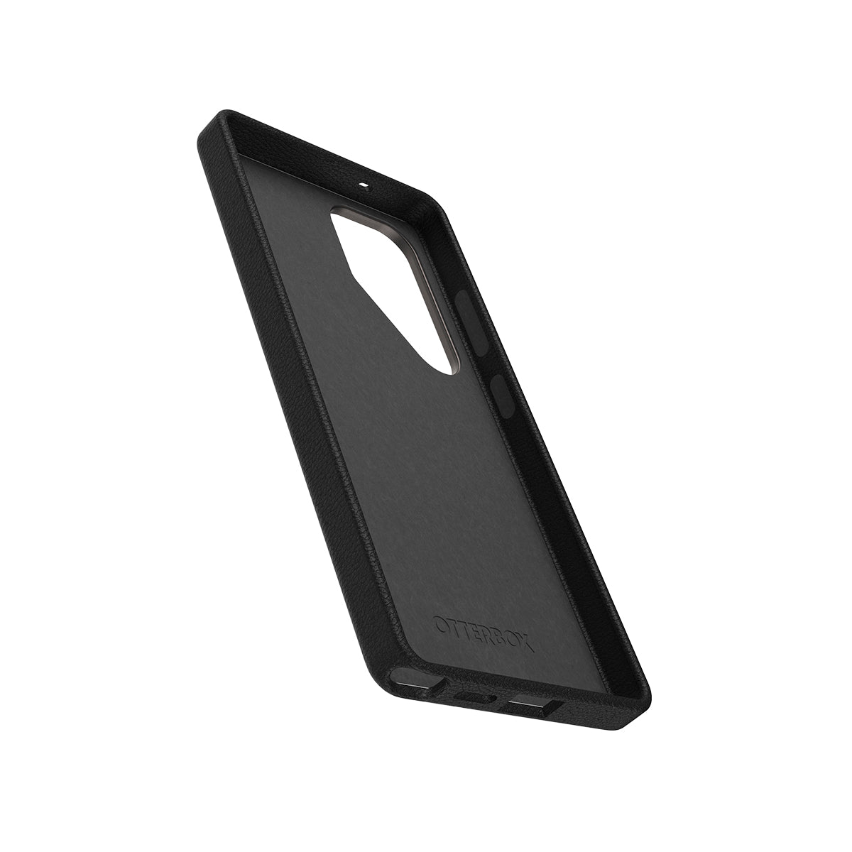 OtterBox Symmetry Cactus Leather Case - For Samsung Galaxy S25 Ultra - Noir Ash