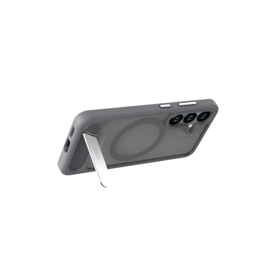 EFM Alta Case with D3O BIO - For Samsung Galaxy S25 - Grey/ Clear - Grey