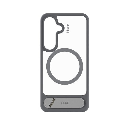 EFM Alta Case with D3O BIO - For Samsung Galaxy S25 - Grey/ Clear - Grey