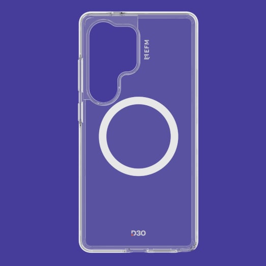 EFM Aspen Case with D3O BIO - For Samsung Galaxy S25 Ultra - Clear
