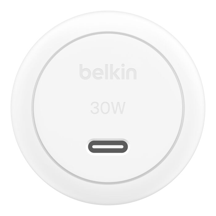 Belkin BoostCharge Compact USB-C Wall Charger 30W - With USB-C to Lightning Cable