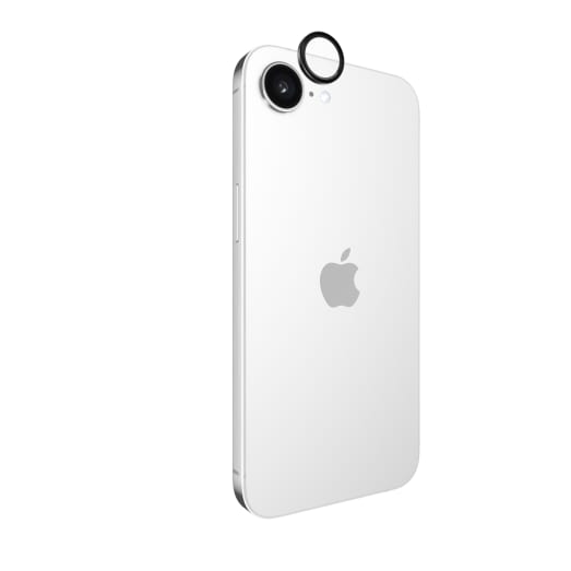 Case-Mate Aluminium Ring Lens Protector - For iPhone 17e/16e/15/14/13 - Black