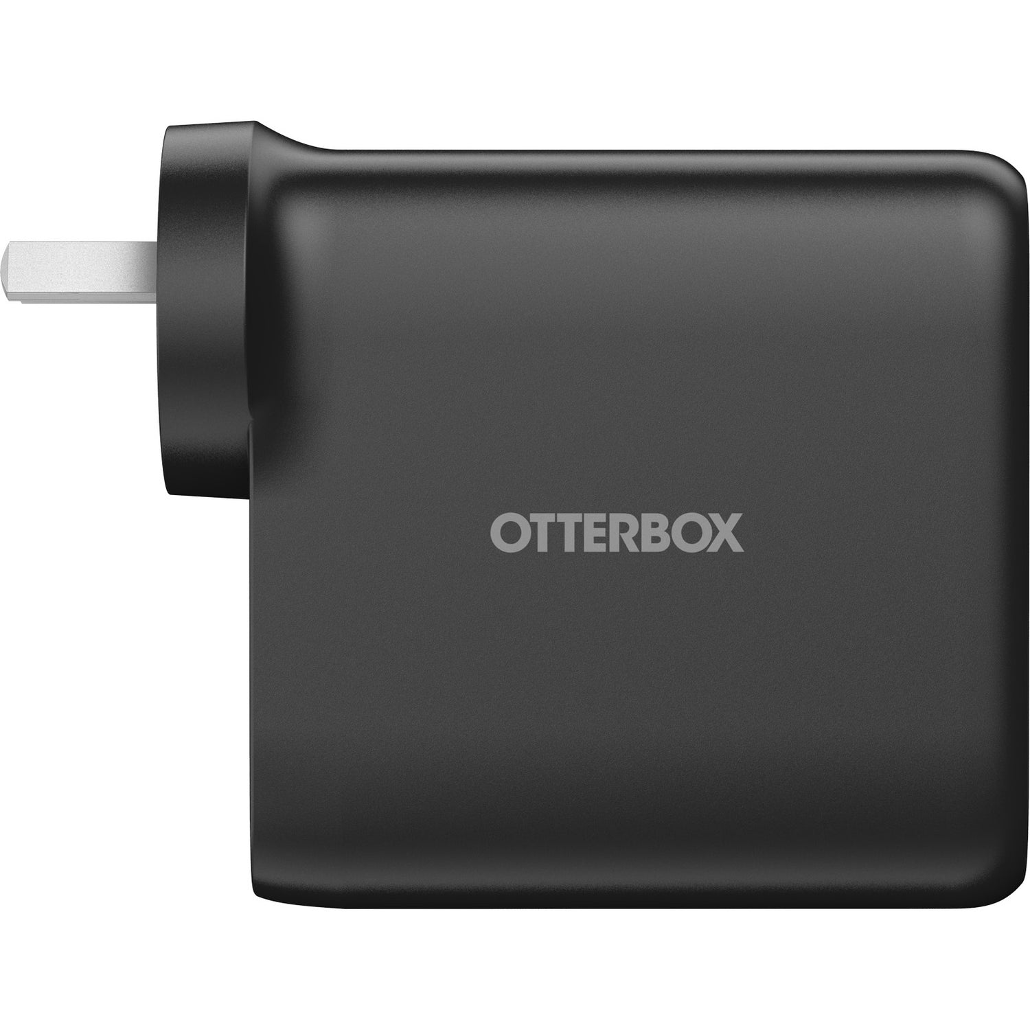 OtterBox 100W Four Port Wall Charger - Black  - With - 2 x USB-C and 2 x USB-A Ports- Black