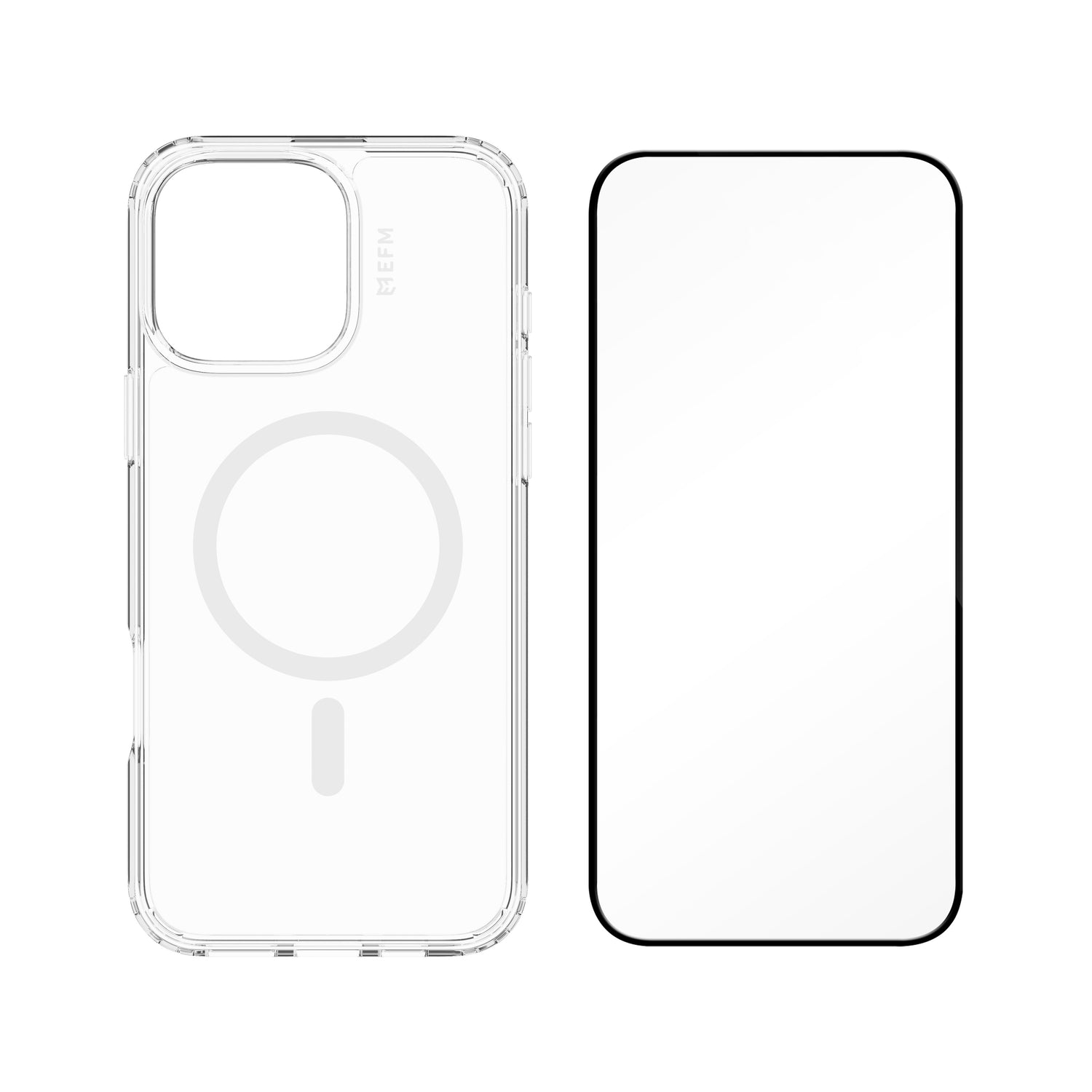 EFM Zurich MagSafe and Impact Screen Protector Bundle - For iPhone 16 Pro Max