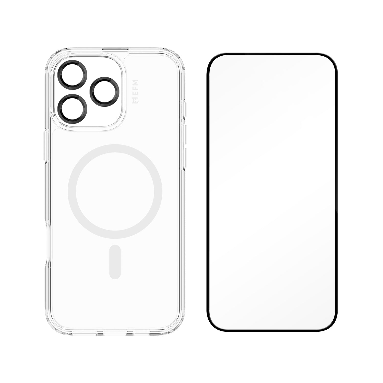 EFM Zurich MagSafe  Impact Screen  Lens Protector Bundle - For iPhone 16 Pro Max