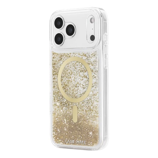 Case-Mate Waterfall MagSafe Case - For iPhone 17 Pro Max - Gold