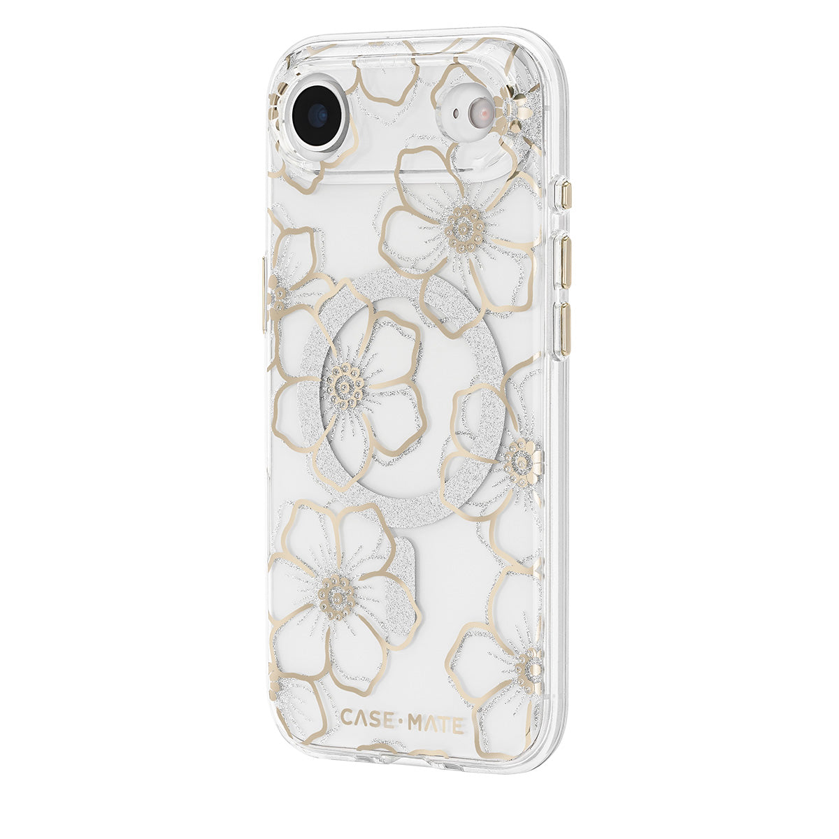 Case-Mate Floral Gems MagSafe Case - For iPhone Air - Gold