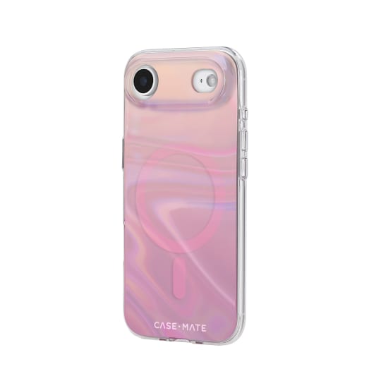 Case-Mate Peach Bubble MagSafe Case - For iPhone Air - Iridescent