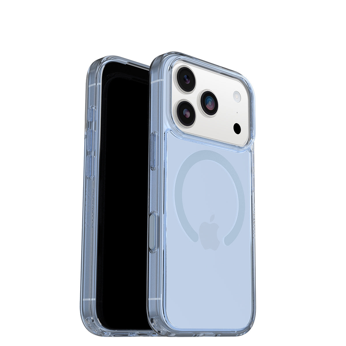 OtterBox Symmetry MagSafe Case with Camera Control - For iPhone 17 Pro Silver Glade Blue