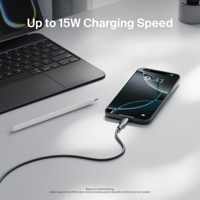 Belkin Boost Charge USB-A to C Cable - 3m - Universally compatible - Black