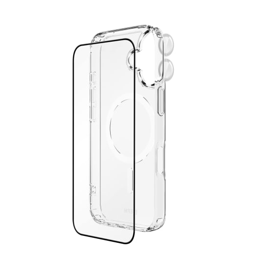 EFM 3-in-1 Case  Screen Armour and Camera Lens Armour Bundle - For iPhone 17 - Clear