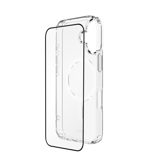 EFM 2-in-1 Case and Impact Glass Screen Armour Bundle - For iPhone 17 - Clear