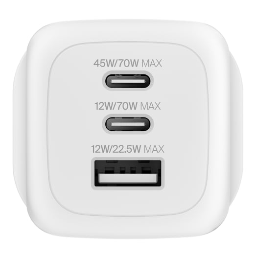 Belkin BoostCharge 70W GaN Wall Charger