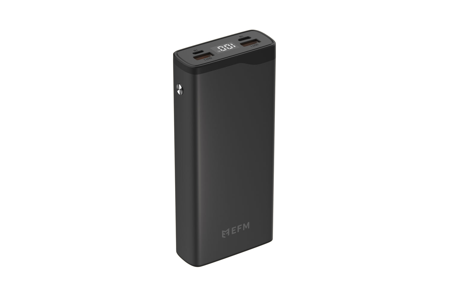 EFM 20 000mAh Digital Power Bank - With 20W Output - Black