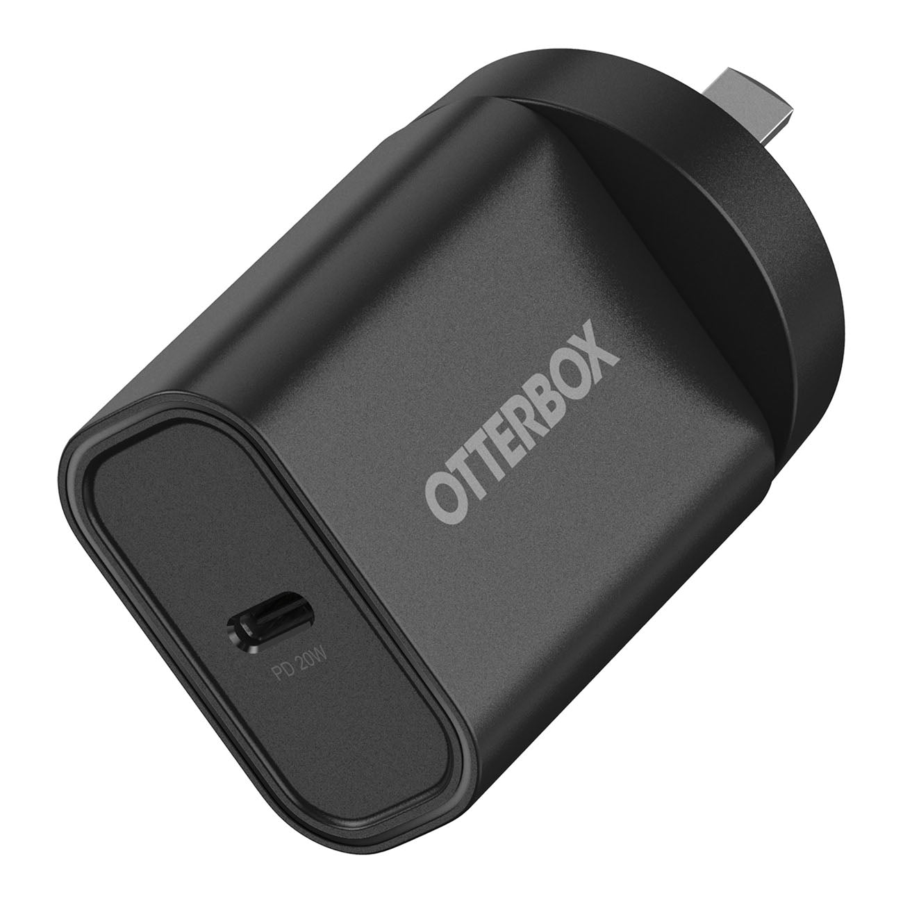 OtterBox 20W Wall Charger  - With USB-C and Power Delivery - Black