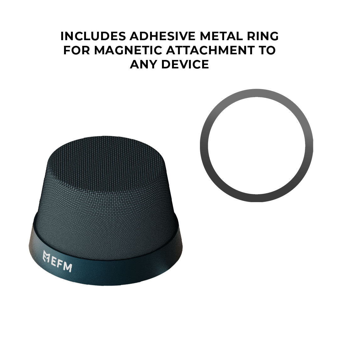 EFM Cloudbreak Mag Bluetooth Speaker - With MagSafe Compatibility - Midnight Teal