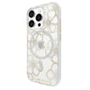 Case-Mate Floral Gems MagSafe Case For iPhone 16 Pro (6.3") - Gold