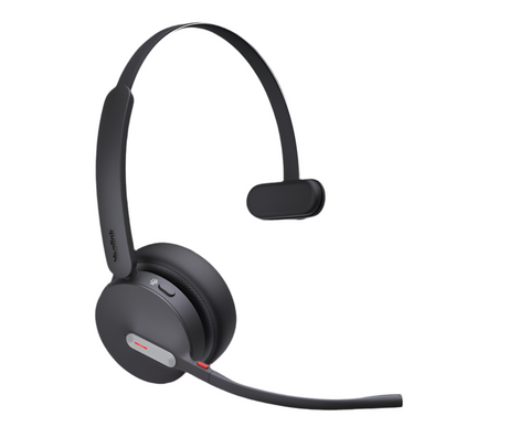 Yealink BH70 Bluetooth Wireless Mono Headset Teams USB-A Microsoft Teams & UC Certified 3-Mic Noise Cancellation 35 Hours Talk Time