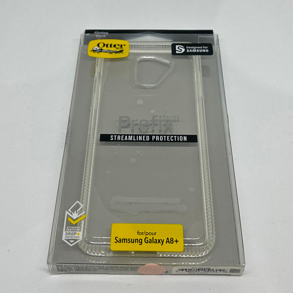 OB Prefix Case For Galaxy A8+- (A8 Plus) Clear AU STOCK