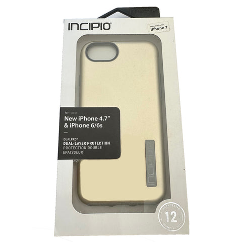 Incipio DualPro iPhone 7/8/SE 2/SE 3 Gen (4.7") - Iridescent Champagne/Gray
