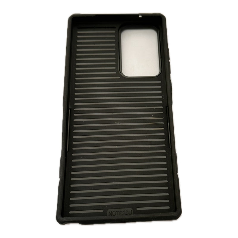 For Samsung Galaxy Note 20 ultra 5G Phonix Rugged Armor Light Case Black+ LITO Screen Protector