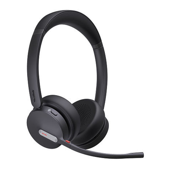 Yealink BH70 Bluetooth Wireless Stereo Headset Teams USB-A / Microsoft Teams & UC Certified / 3-Mic Noise Cancellation / 35 Hours Talk Time