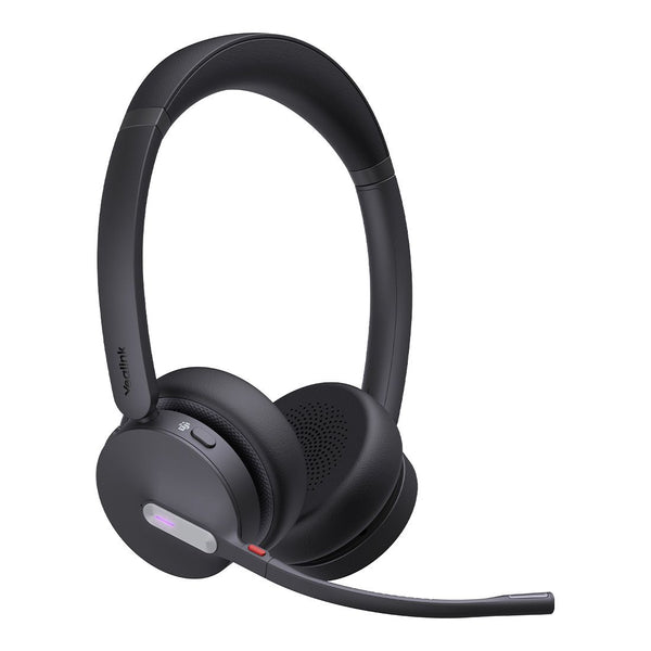 Yealink BH70 Bluetooth Wireless Stereo Headset UC / BT51 C Dongle with A Adapter / 3-Mic Noise Cancellation / 35 Hours Talk Time / Comfort Wearing