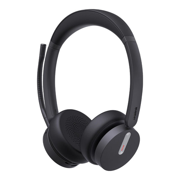 Yealink BH70 Bluetooth Wireless Stereo Headset UC / BT51 C Dongle with A Adapter / 3-Mic Noise Cancellation / 35 Hours Talk Time / Comfort Wearing