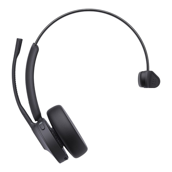 Yealink BH70 Bluetooth Wireless Mono Headset UC / 3 mic noise cancellation Talk time up to 35h BT51 C Dongle with Type A Adaper Comfort Wearing