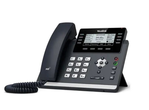 Yealink T43U 12 Line IP phone 3.7" 360x160 pixel Graphical LCD with backlight Dual USB Ports POE Support Wall Mountable ( T42S ) 3.7" screen