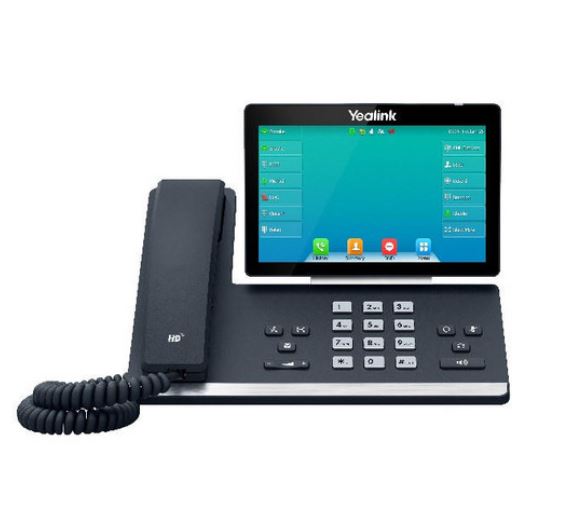 Yealink T58W-C 16 Line IP HD Android Phone with HD Camera 7" colour touch screen HD voice Dual Gig Ports Built-in Bluetooth& Wifi USB 2.0